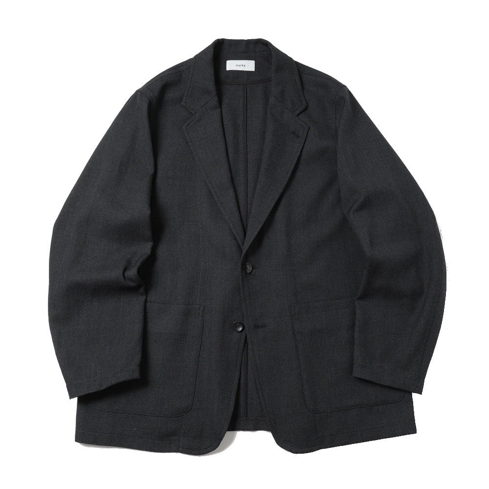 STROLL AROUND JACKET TUMBLED WOOL SERGE