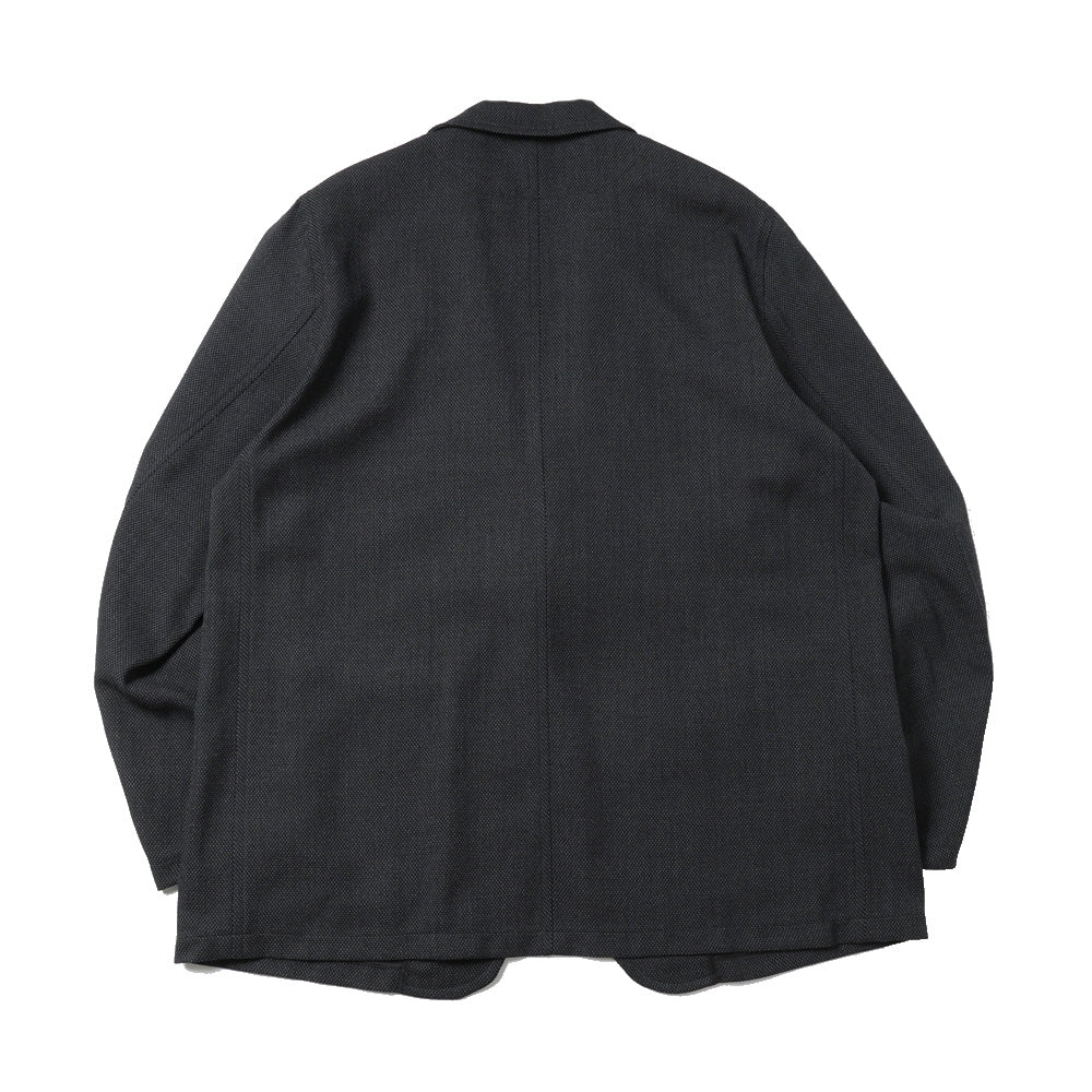 STROLL AROUND JACKET TUMBLED WOOL SERGE