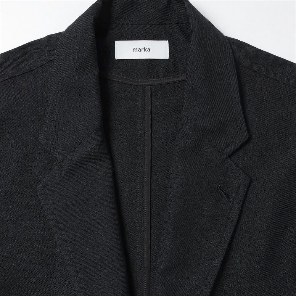 STROLL AROUND JACKET TUMBLED WOOL SERGE