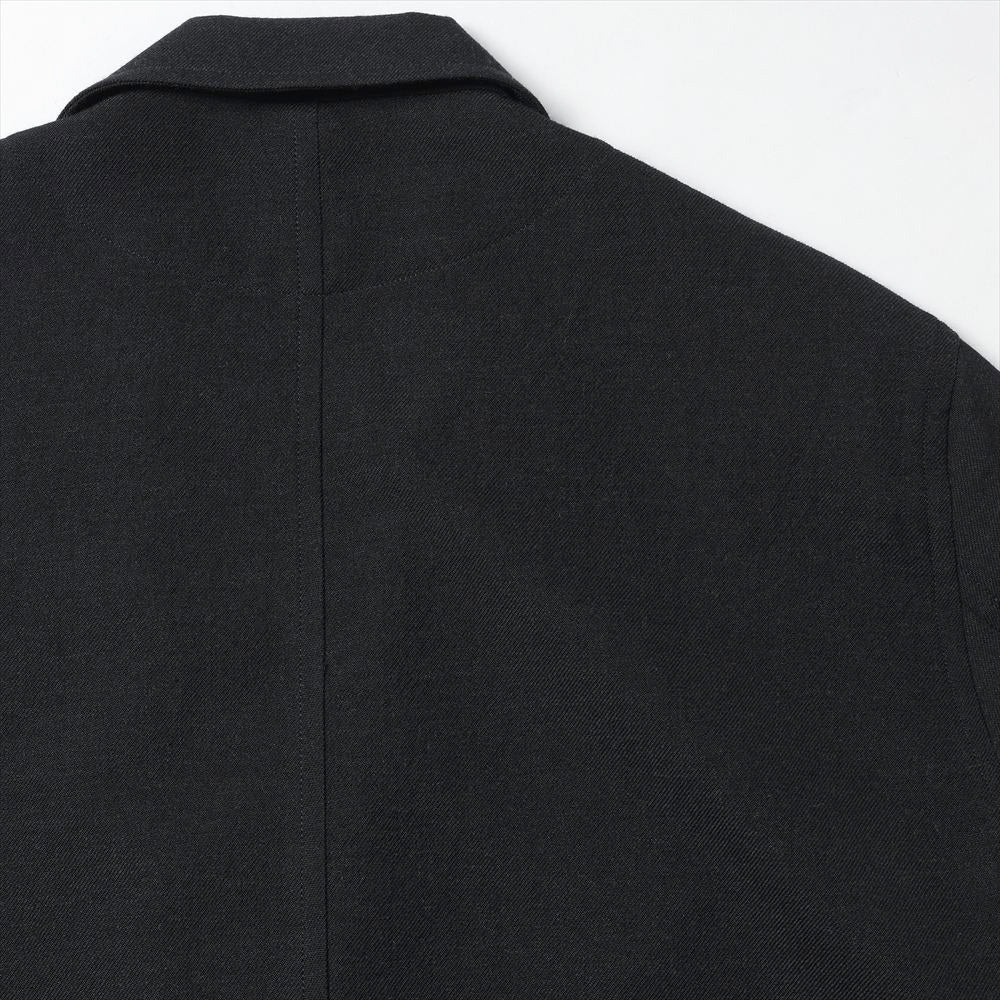 STROLL AROUND JACKET TUMBLED WOOL SERGE