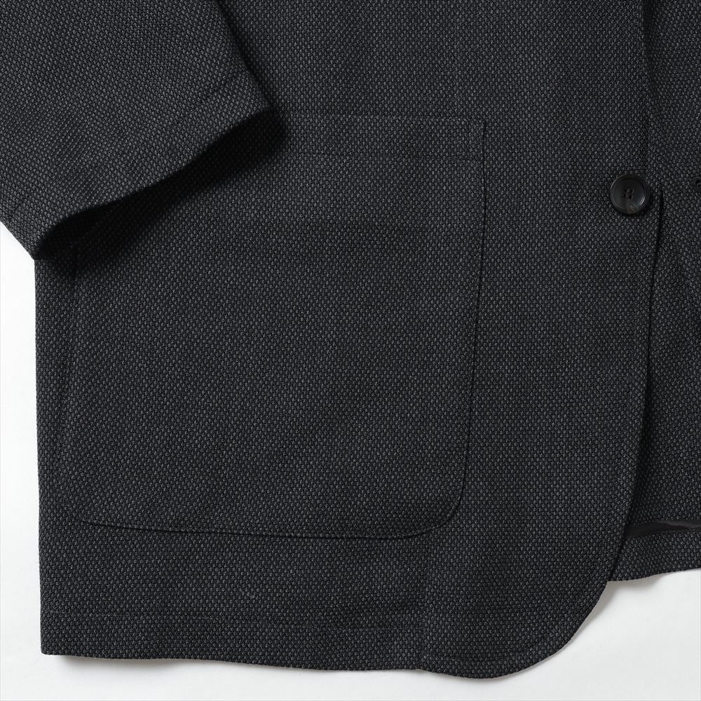 STROLL AROUND JACKET TUMBLED WOOL SERGE