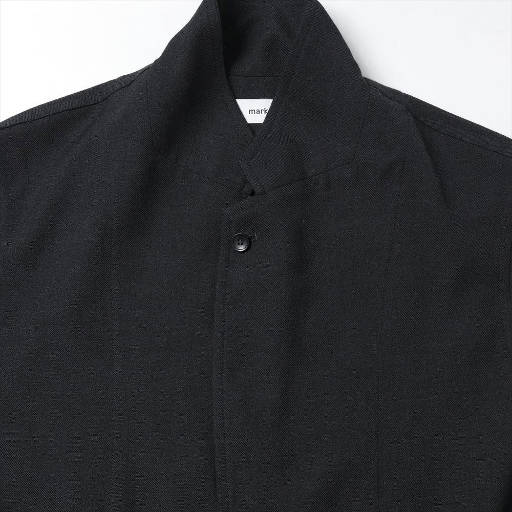 STROLL AROUND JACKET TUMBLED WOOL SERGE