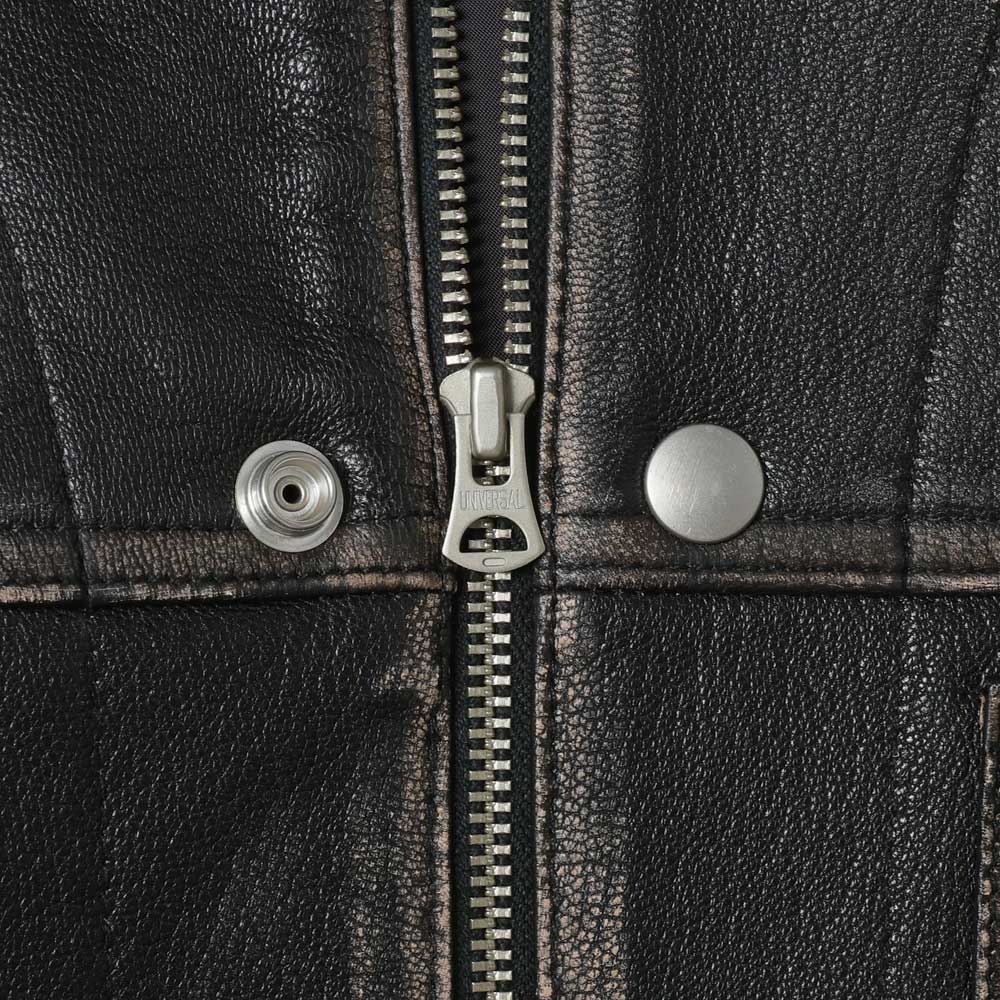leather coverall