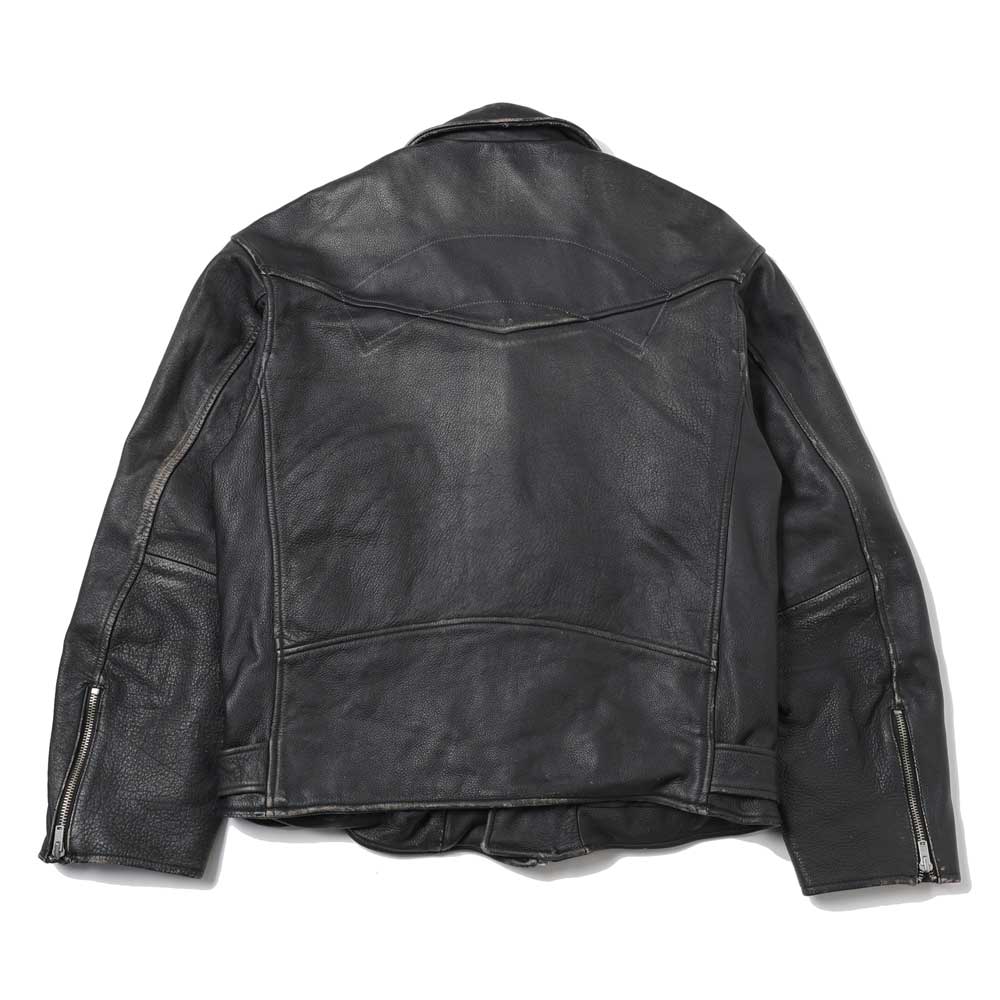 KAMIYA(カミヤ) - Distressed Leather Biker Jackt – Area