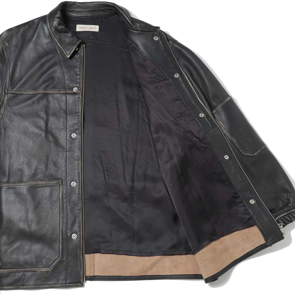 leather coverall