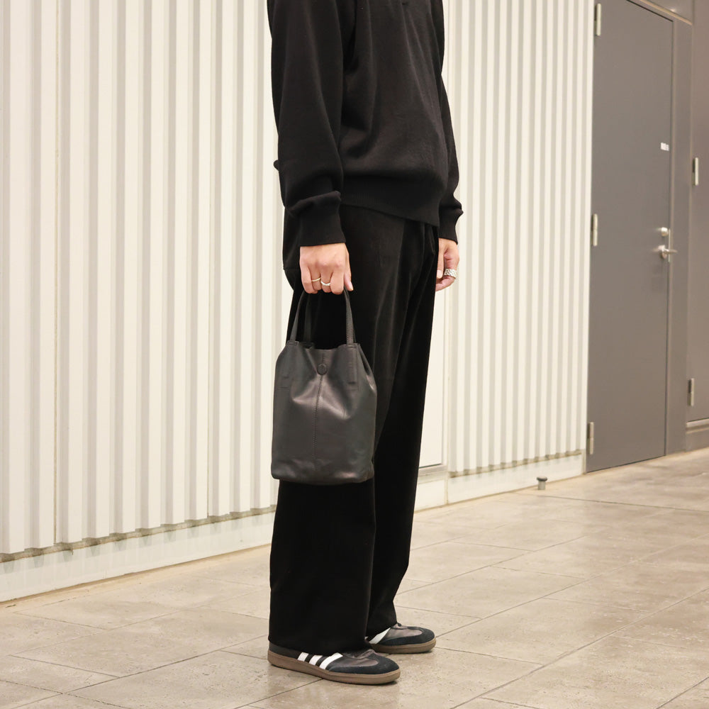 2WAY SMALL TOTE (L) (BLACK)