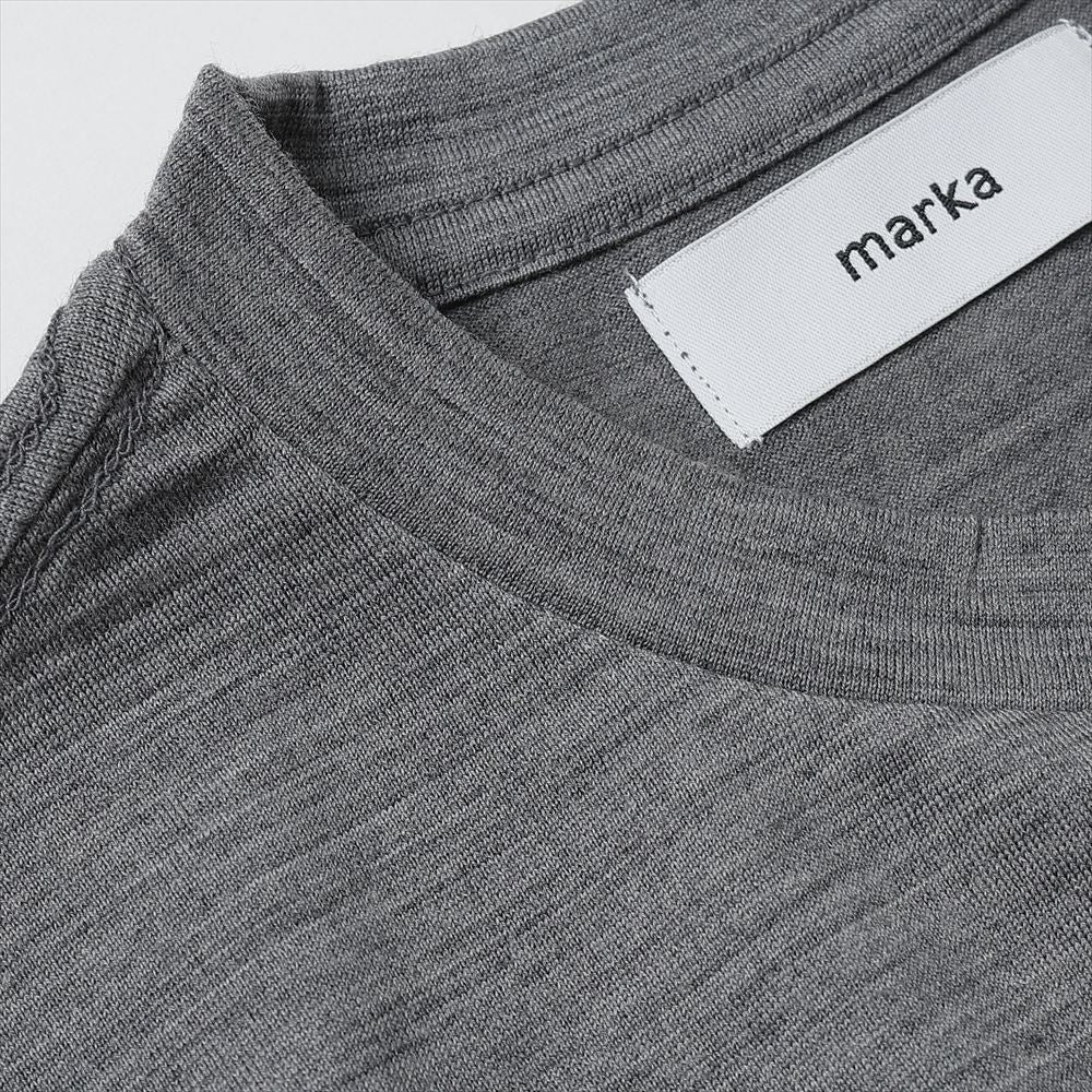 CREW NECK WOOL SINGLE JERSEY WASHABLE