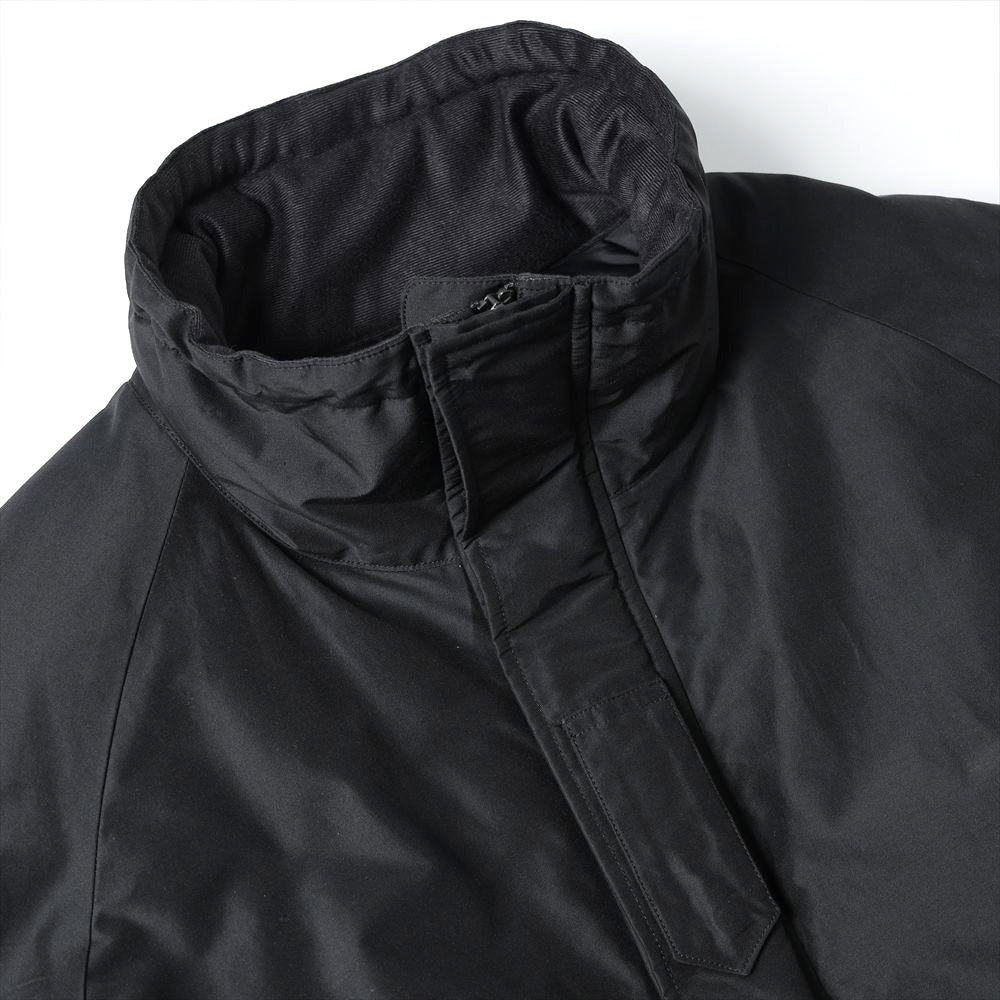 PUFFED ECWCS JACKET ORGANIC COTTON SILK HIGH COUNT TYPEWRITER