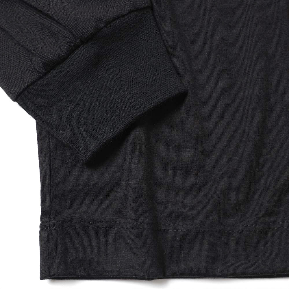 LONG SLEEVE TEE SUPER160s WOOL WASHABLE
