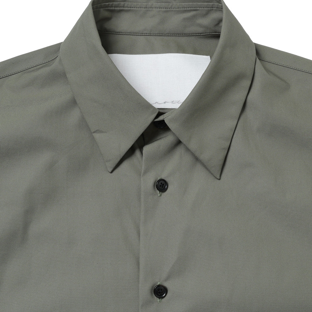 Oversized Shirt Clear Heavy Broadcloth