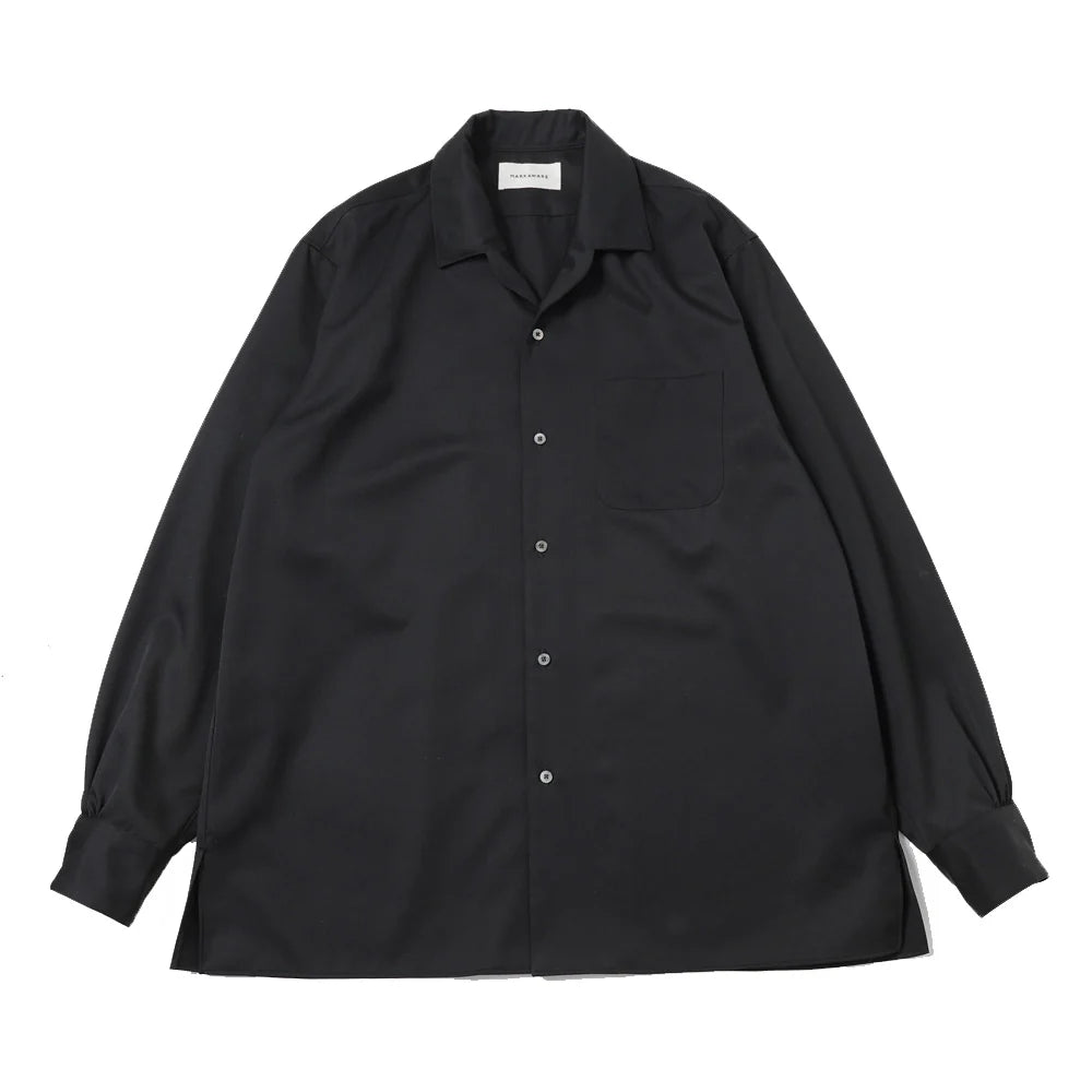 italian-open-collar-shirt-organic-wool-gabardine
