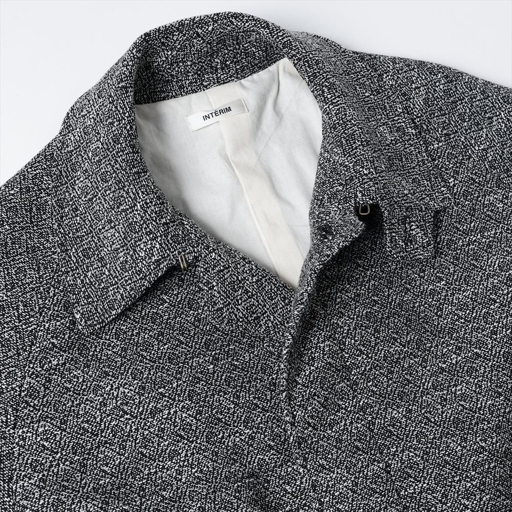 INTERIM(インテリム) - DOUBLE SIDED JACQUARD TWEED DEADSTOCK HYPER