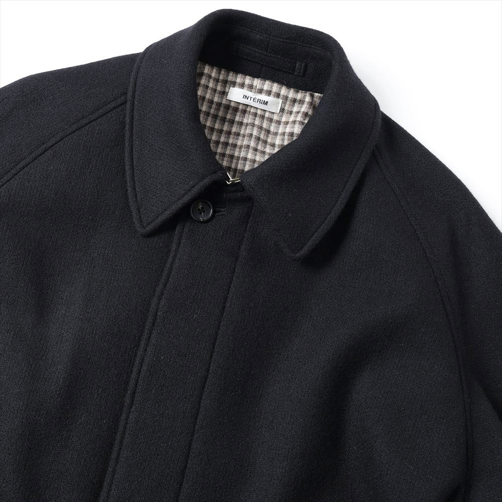 BRUSHED FELTED WOOL DEADSTOCK HYPER BIG HUNTING OVER COAT