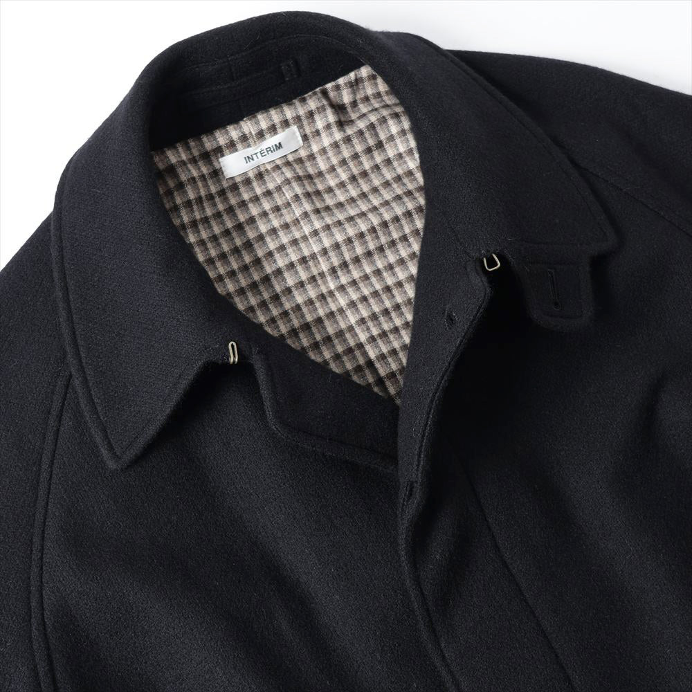 BRUSHED FELTED WOOL DEADSTOCK HYPER BIG HUNTING OVER COAT