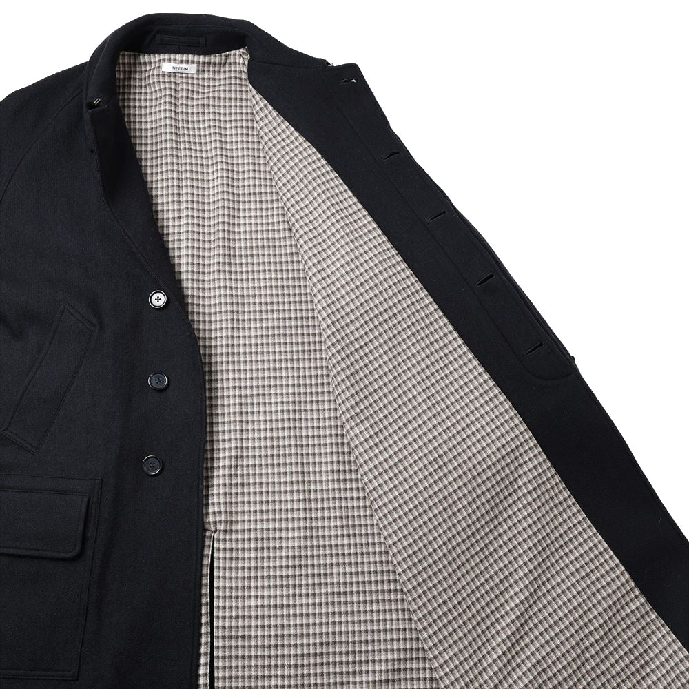 BRUSHED FELTED WOOL DEADSTOCK HYPER BIG HUNTING OVER COAT