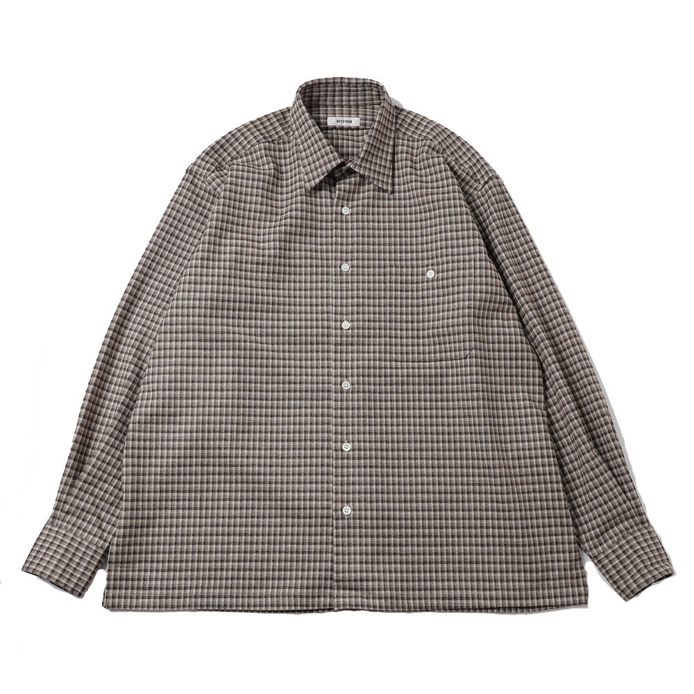 TORICOLOR CHECK GINGHAM DEADSTOCK SQUARE REGULAR SHIRTS