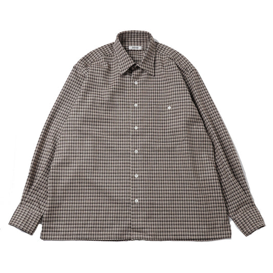  TORICOLOR CHECK GINGHAM DEADSTOCK SQUARE REGULAR SHIRTS  
