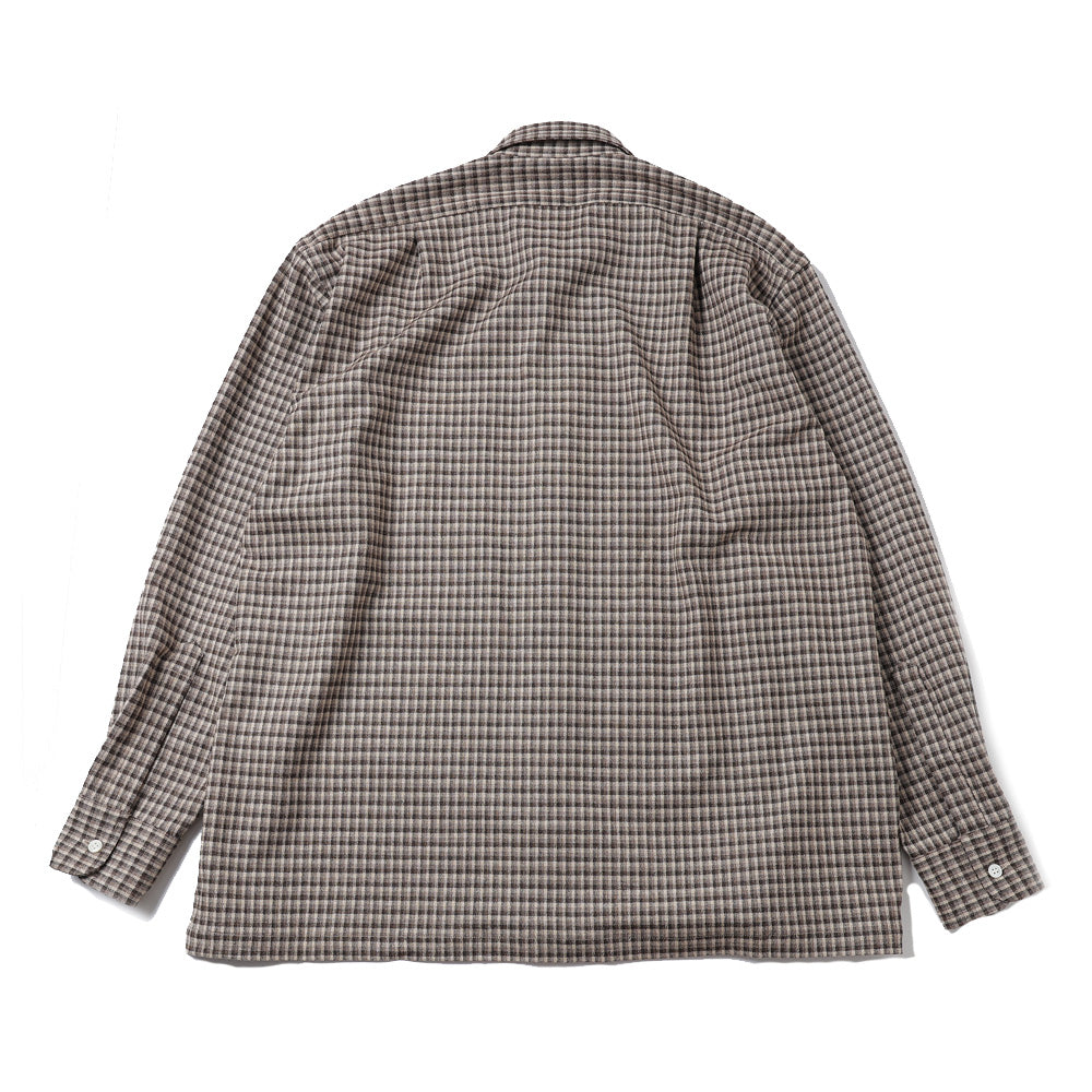 TORICOLOR CHECK GINGHAM DEADSTOCK SQUARE REGULAR SHIRTS