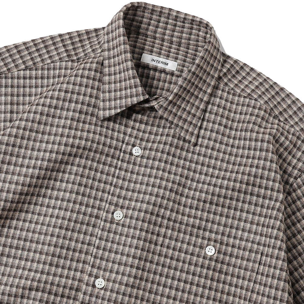 TORICOLOR CHECK GINGHAM DEADSTOCK SQUARE REGULAR SHIRTS