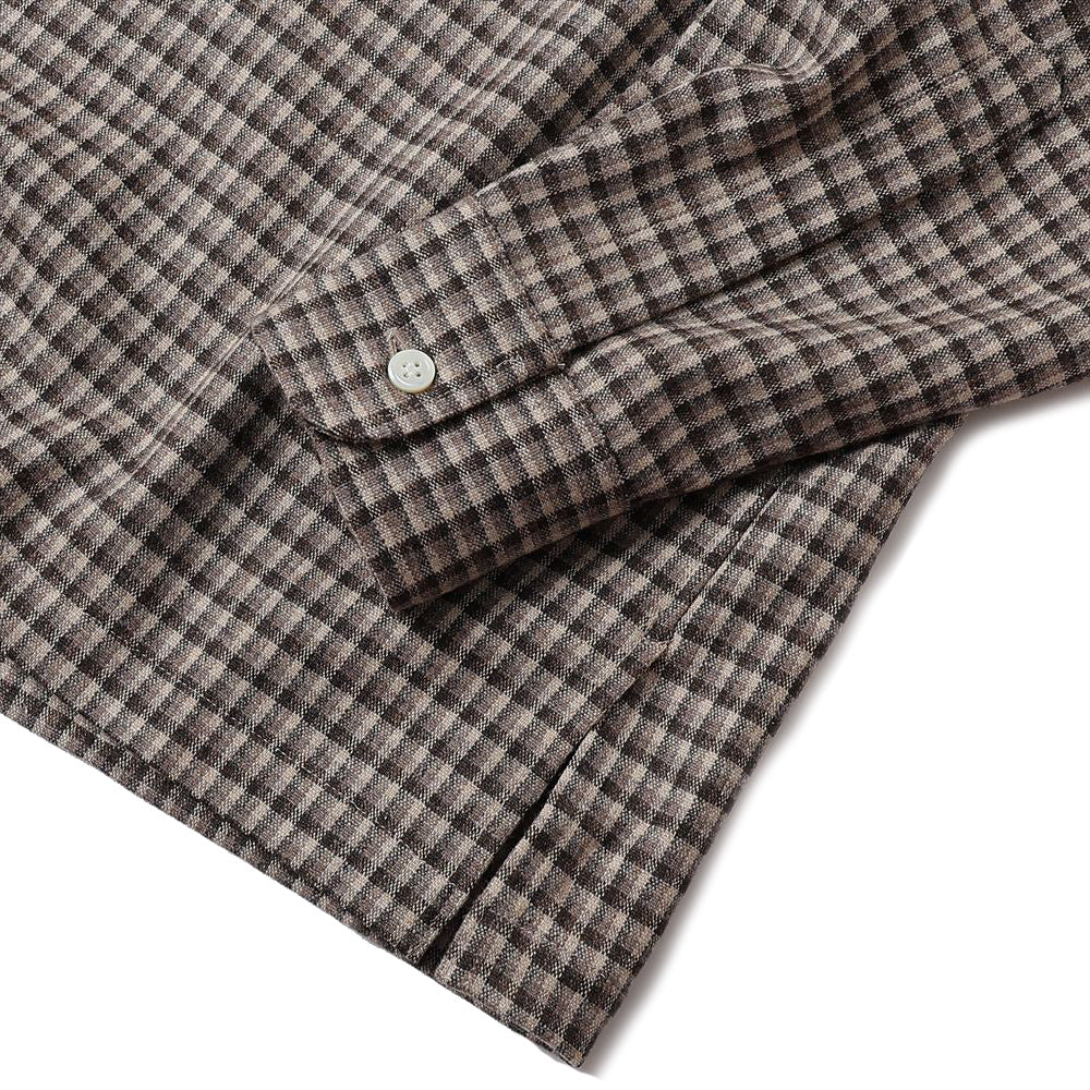 TORICOLOR CHECK GINGHAM DEADSTOCK SQUARE REGULAR SHIRTS