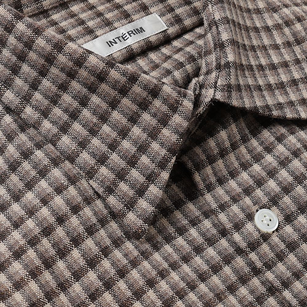 TORICOLOR CHECK GINGHAM DEADSTOCK SQUARE REGULAR SHIRTS