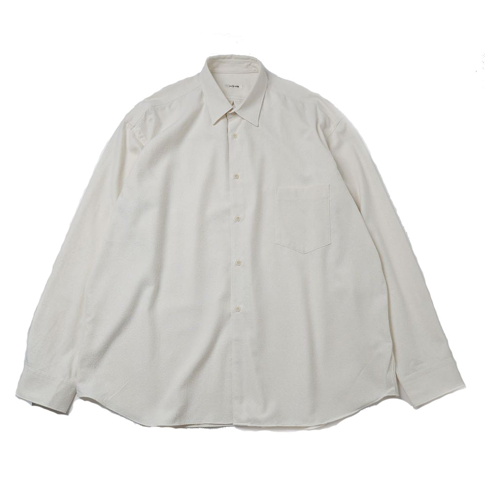 SILK NOIL L/S REGULAR COLLAR SHIRTS
