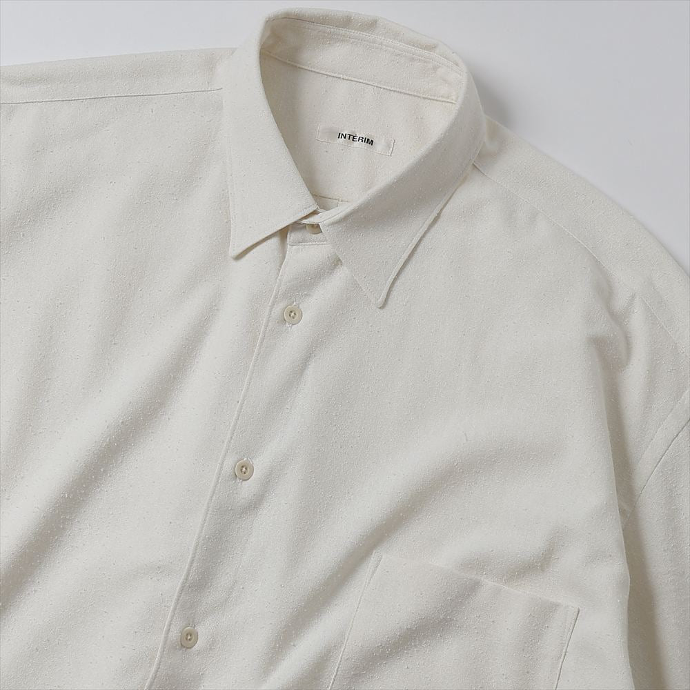 SILK NOIL L/S REGULAR COLLAR SHIRTS
