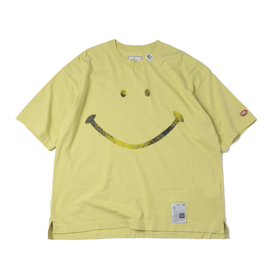 SMILY FACE PRINTED TEE  