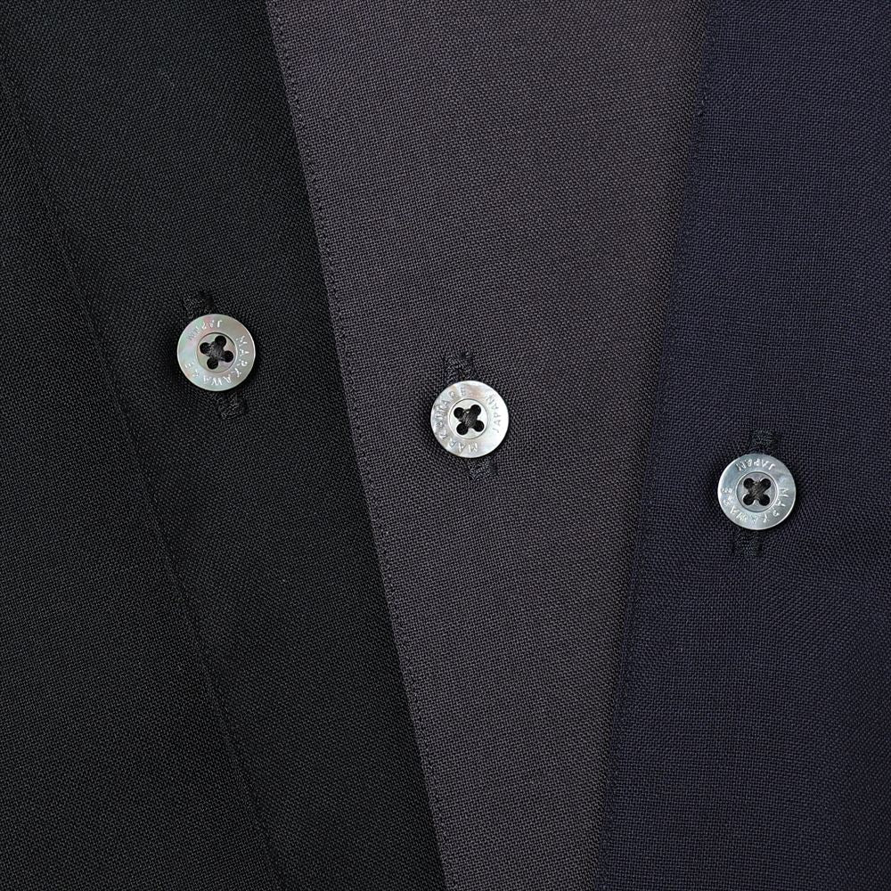 ITALIAN OPEN COLLAR S/S SHIRT ORGANIC WOOL 2/80 TROPICAL