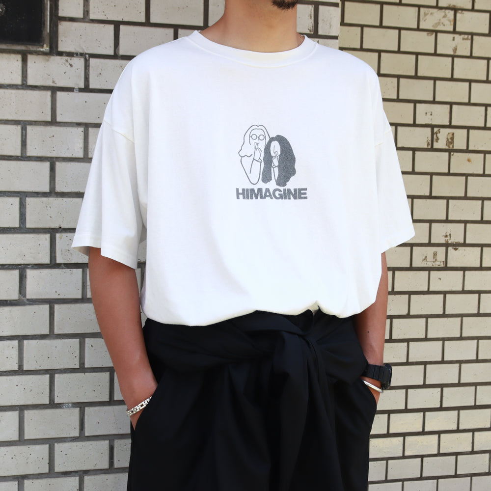 HARD SP加工 20/-天竺BIGサイズT (HIMAGINE)