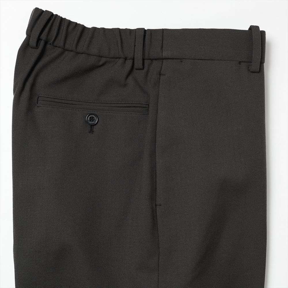 FLAT TAPERED TROUSERS ORGANIC WOOL SURVIVAL CLOTH