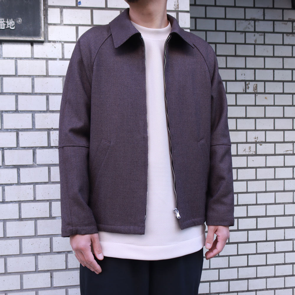 LIMITED BASKET WEAVE DRIVING JACKET