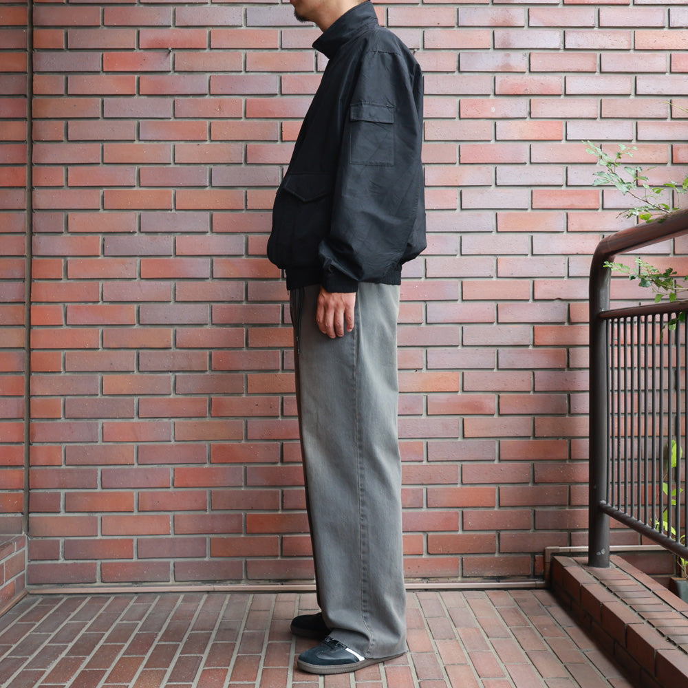 FLIGHT JACKET WOOL SILK HIGH COUNT TYPEWRITER