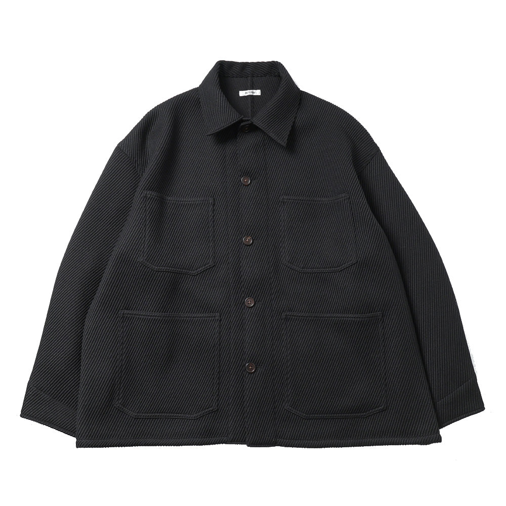 DIAGONAL TWILL WOOL DEADSTOCK HYPER BIG WW2 COVERALL JACKET