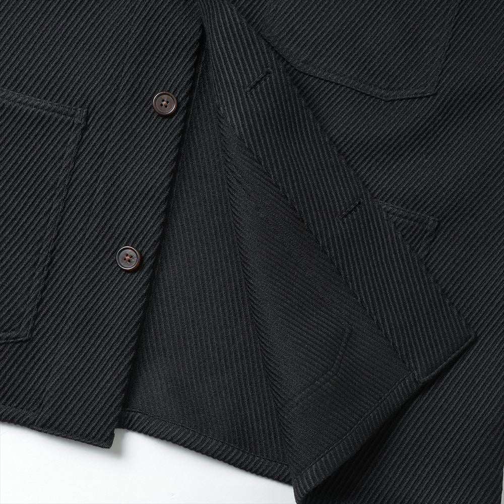 DIAGONAL TWILL WOOL DEADSTOCK HYPER BIG WW2 COVERALL JACKET