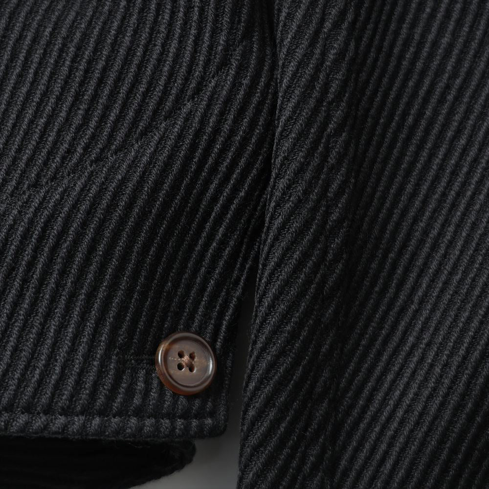 DIAGONAL TWILL WOOL DEADSTOCK HYPER BIG WW2 COVERALL JACKET