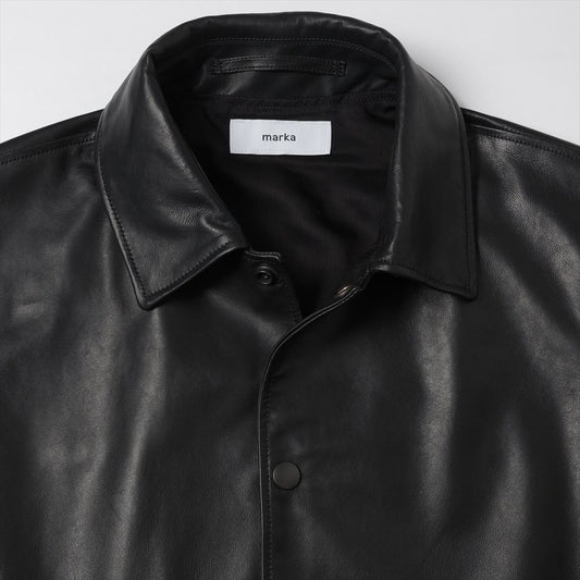  LEATHER COACH JACKET  