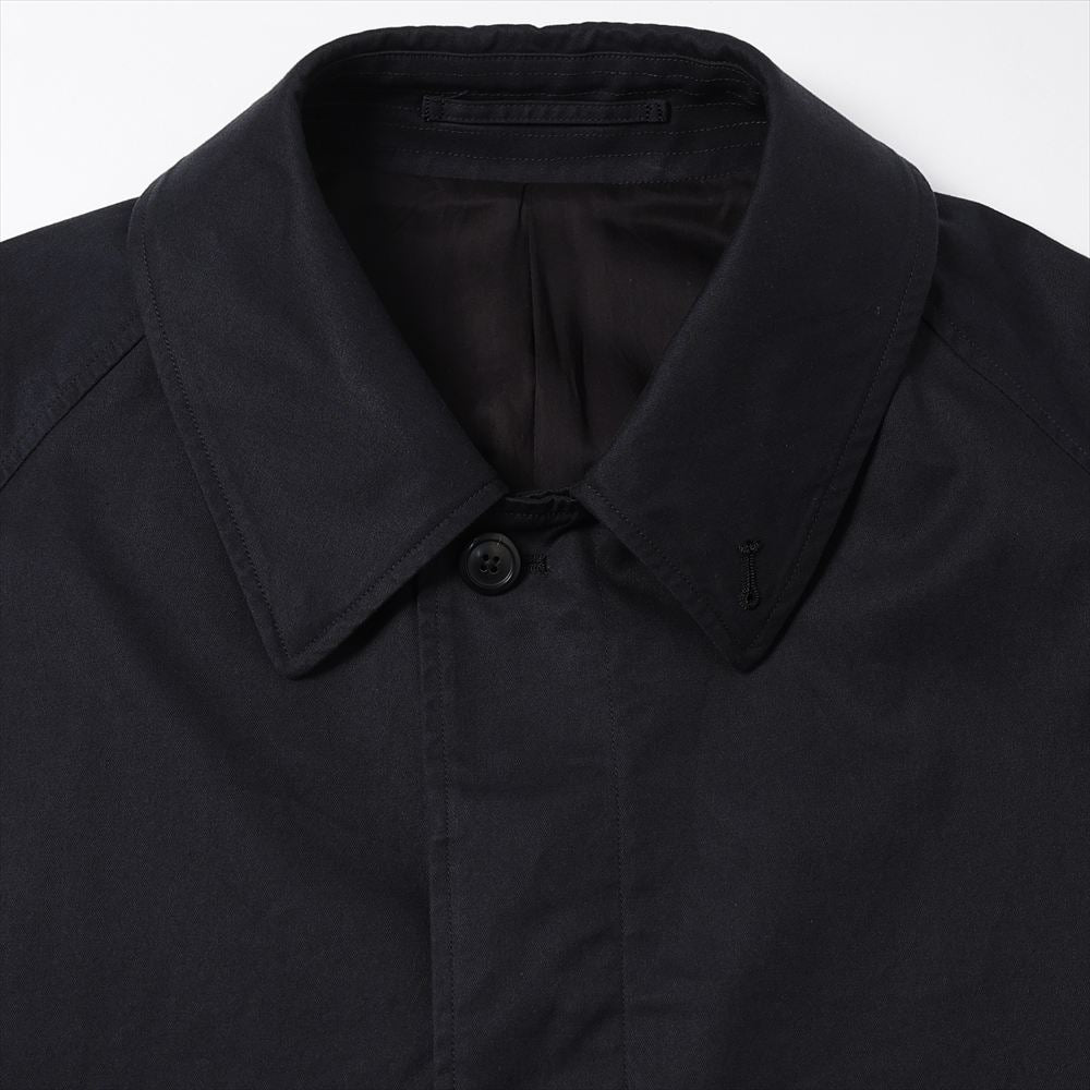 RAGLAN SLEEVE COAT ORGANIC COTTON GABARDINE