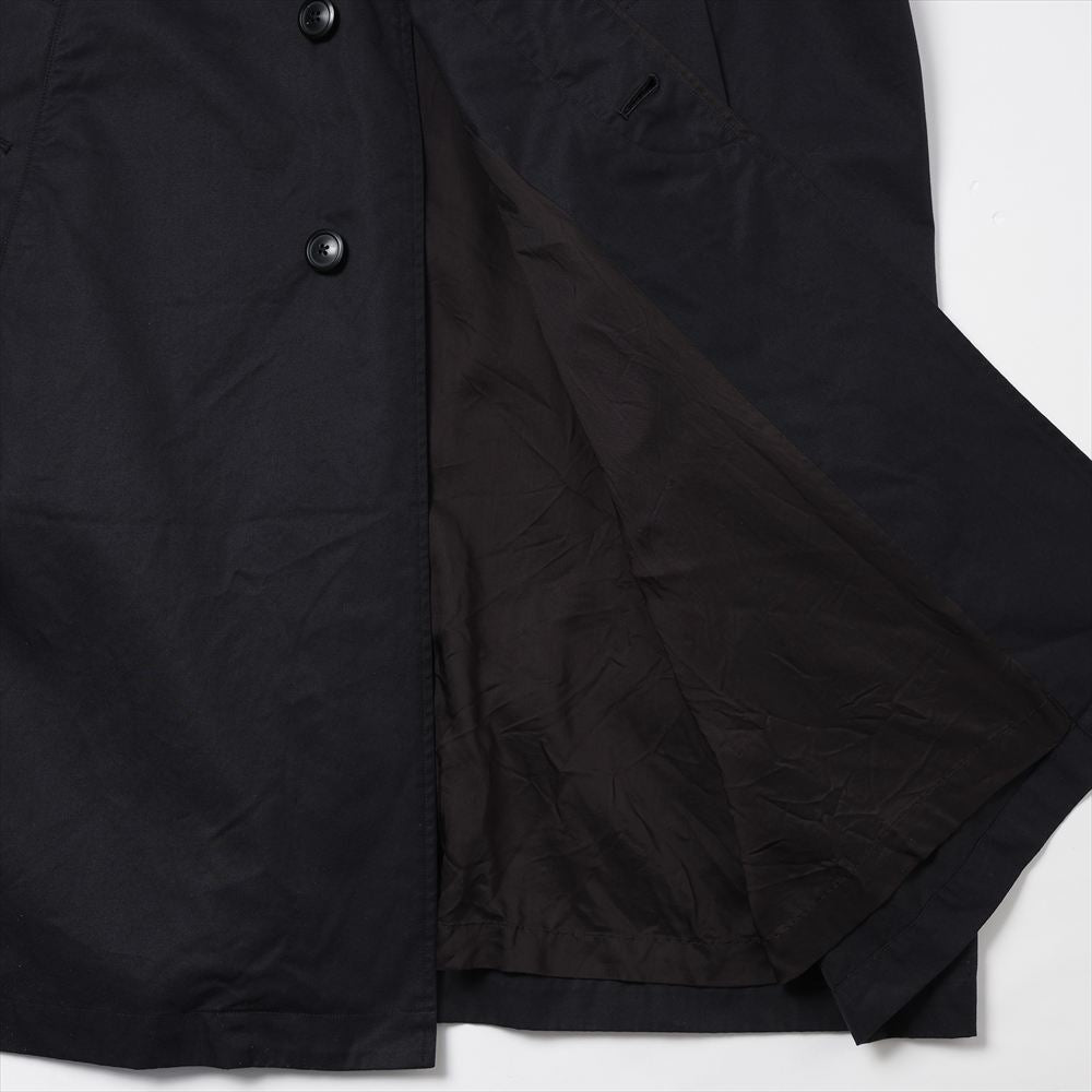 RAGLAN SLEEVE COAT ORGANIC COTTON GABARDINE