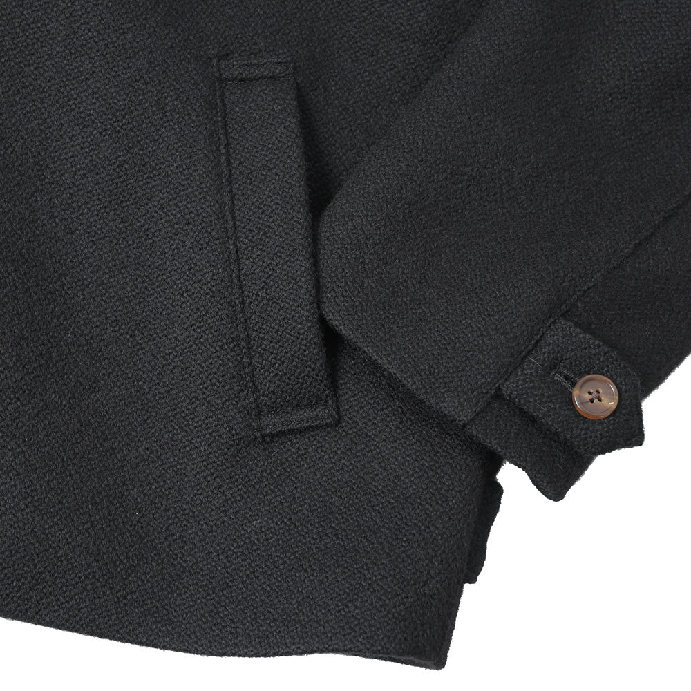 HEAVY PURE WOOL NATTE WAVE DEADSTOCK HARRINGTON JACKET