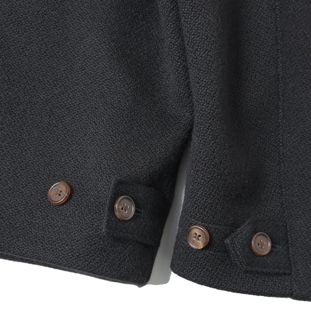 HEAVY PURE WOOL NATTE WAVE DEADSTOCK HARRINGTON JACKET