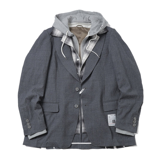  TRIPLE LAYERED BLAZER  