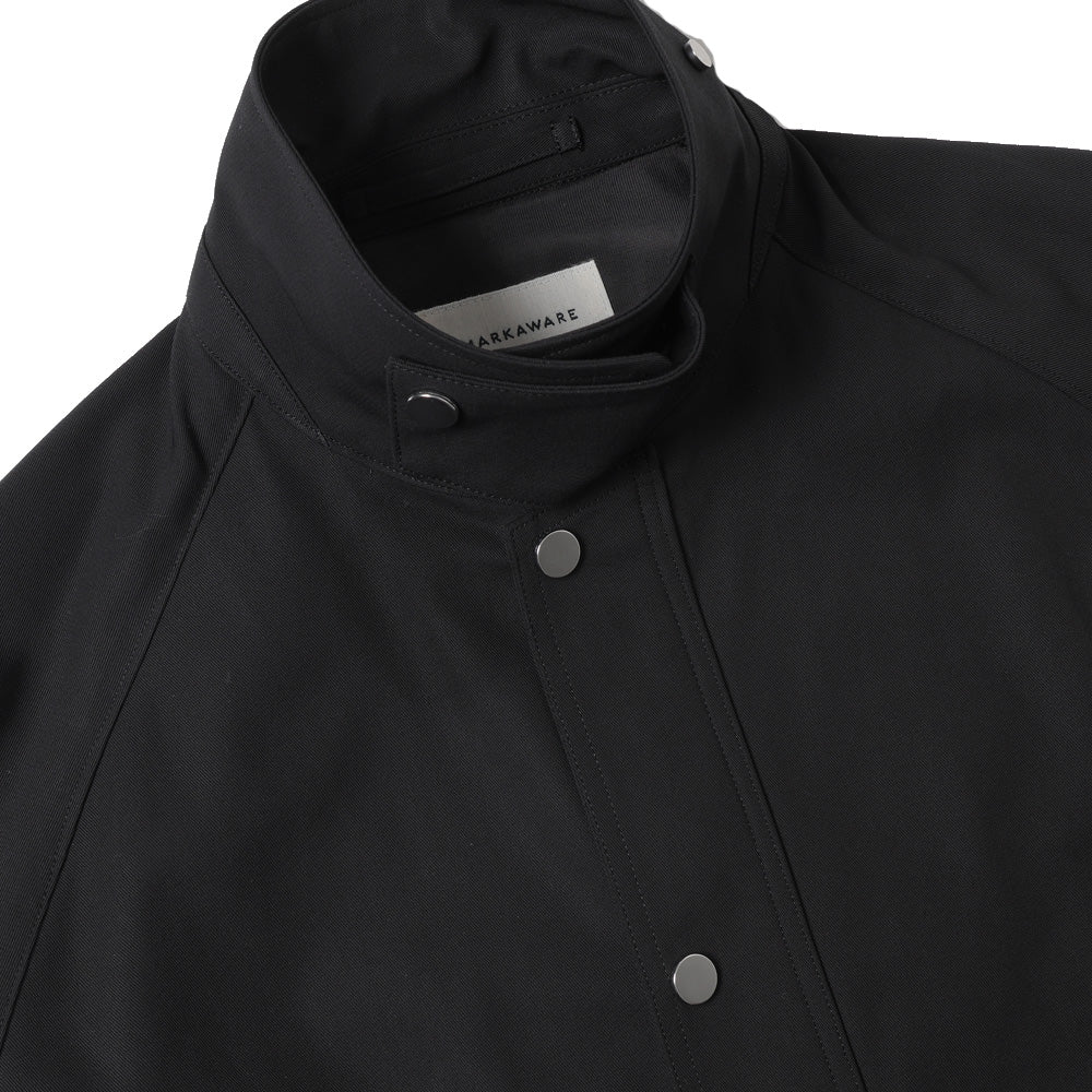 SHORT FIELD BLOUSON ORGANIC COTTON VOILE YARN TWILL