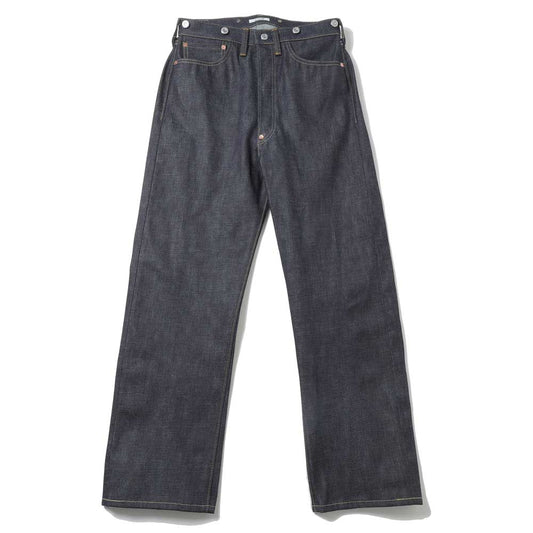  RIGID NATURAL INDIGO SHUTTLE DENIM SINGLE NEEDLE 201 No2 JEANS  