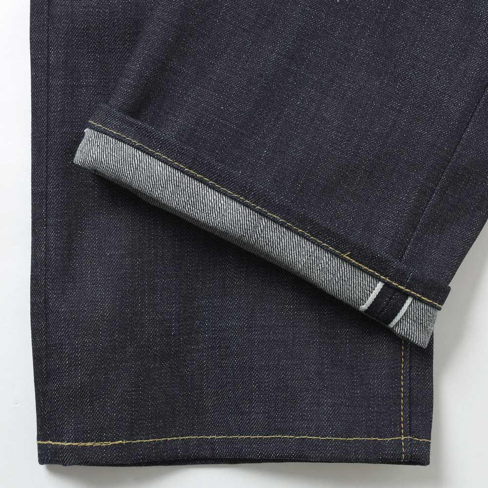 RIGID NATURAL INDIGO SHUTTLE DENIM SINGLE NEEDLE 201 No2 JEANS