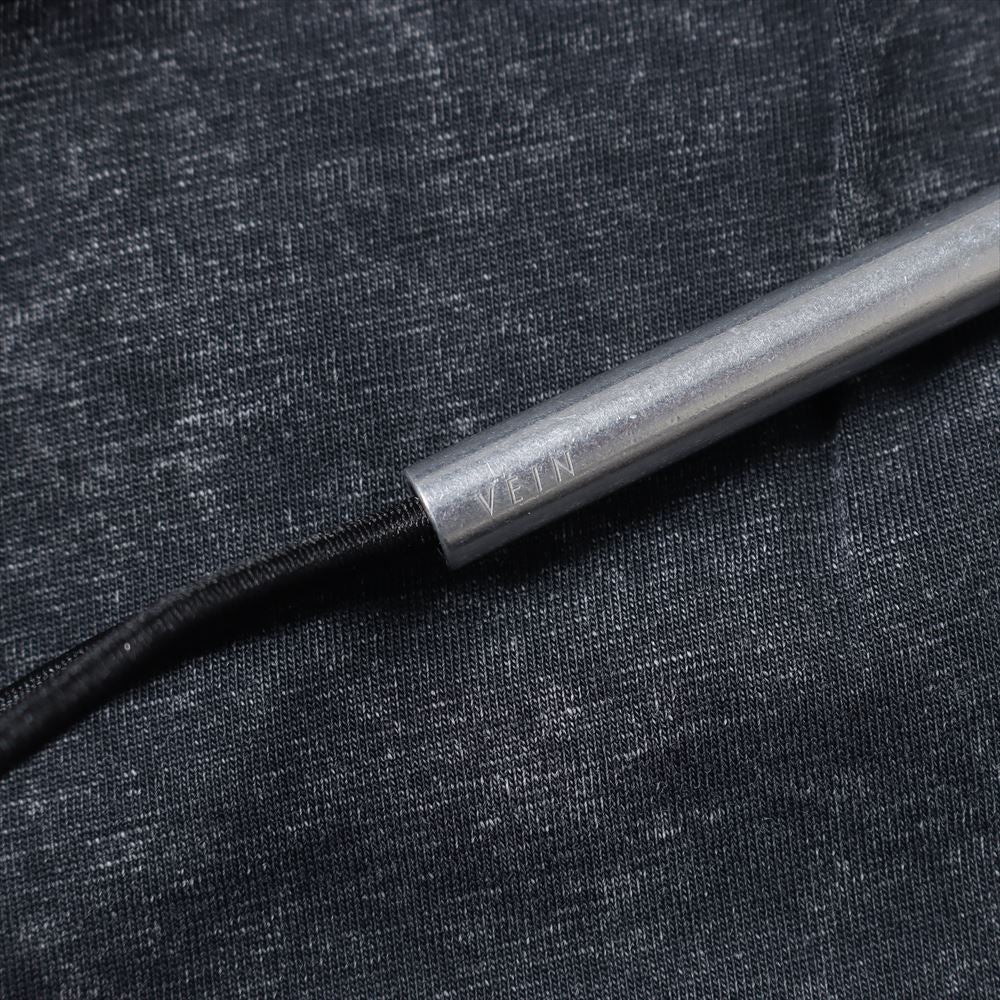 SUEDED CO JERSEY DISTRESSED VESSEL L/S TEE