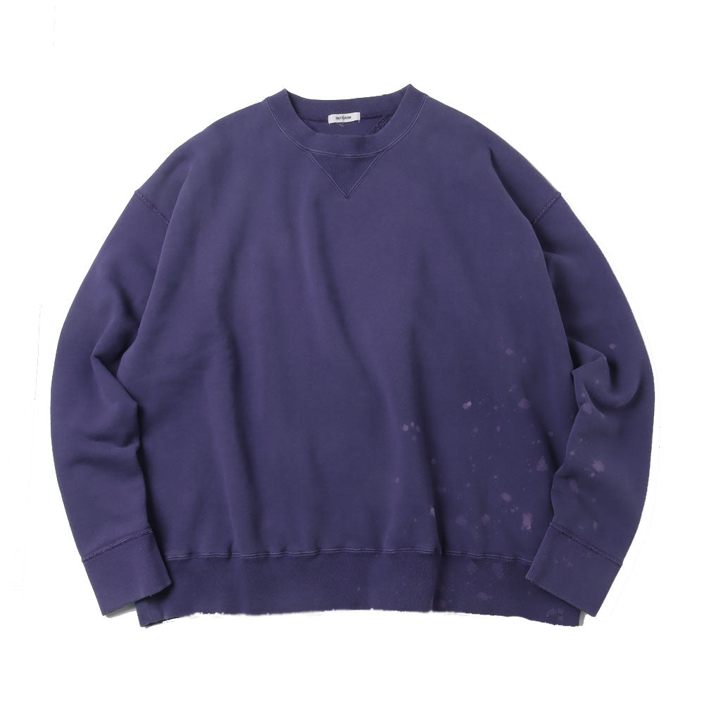 BLEACH HYPER BIG V LOOP WHEEL SEAMLESS SWEAT SHIRT