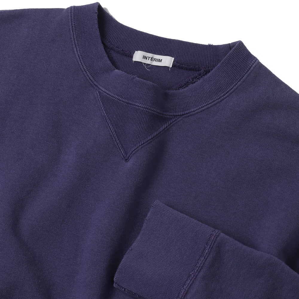 BLEACH HYPER BIG V LOOP WHEEL SEAMLESS SWEAT SHIRT