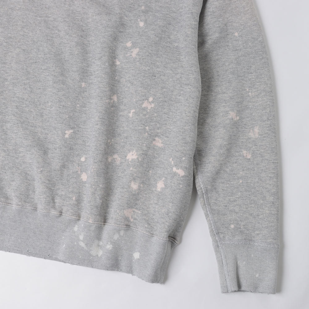 BLEACH HYPER BIG V LOOP WHEEL SEAMLESS SWEAT SHIRT