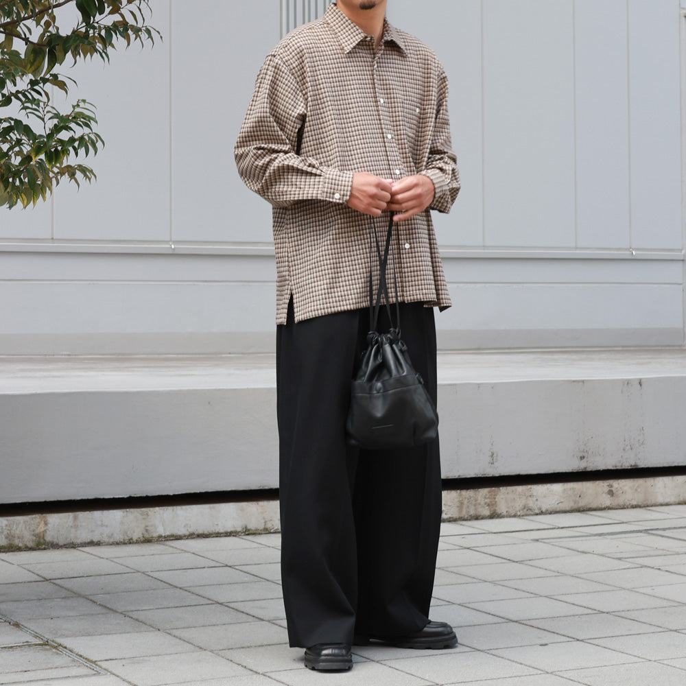 TORICOLOR CHECK GINGHAM DEADSTOCK SQUARE REGULAR SHIRTS